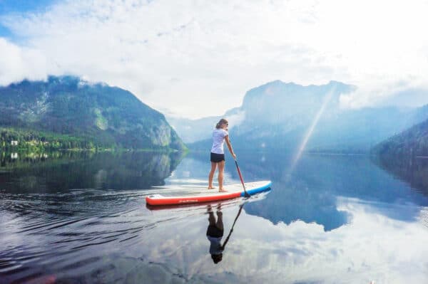 SUP-Tour zu Filmdrehorten in Altaussee