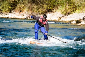 Stand Up Paddling-Flußtour auf der Enns