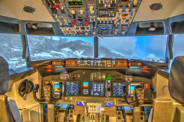 Boeing 737 Flugsimulator mit Video in Schweinfurt