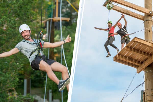 Flying Fox & Sky Jump - Arena München