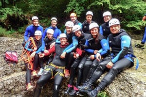 Canyoning im Bluntautal für Fortgeschrittene (5 Std.)