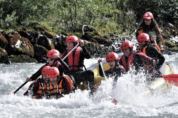 Rafting auf der Salzach für Fortgeschrittene (4 Std.)