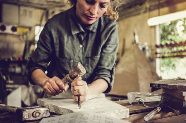 Bildhauer-Workshop mit der Kettensäge Ettingen