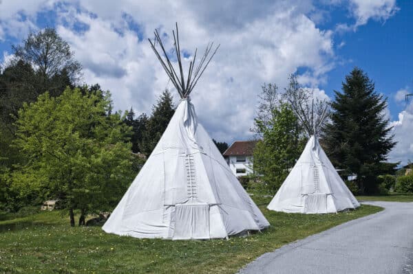 Außergewöhnliche Übernachtung im Tipi Viechtach für 2