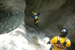 Canyoning für Fortgeschrittene in Interlaken