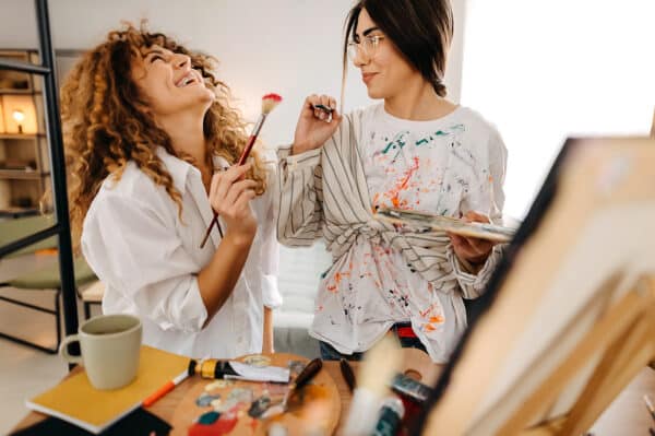 Malworkshop im Atelier Wien