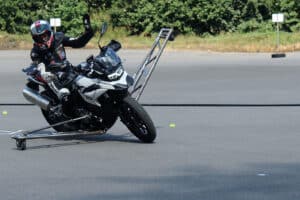 Motorrad Schräglagen-Training Wagenfeld (4