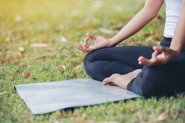 Yoga im Park Berlin