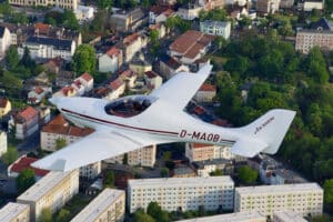 Höhenflug im Ultraleichtflugzeug Taucha