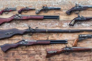 Schießtraining mit historischen Waffen Oberschleißheim