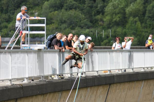 Giant Swing am Schlegeis-Stausee im Zillertal