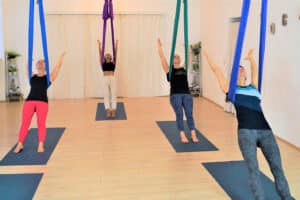 Aerial Yoga Privatstunde in Wien