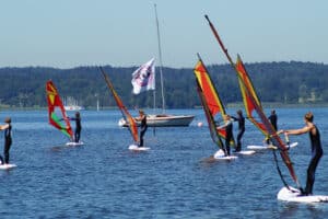 Windsurfen Kurs Starnberger See